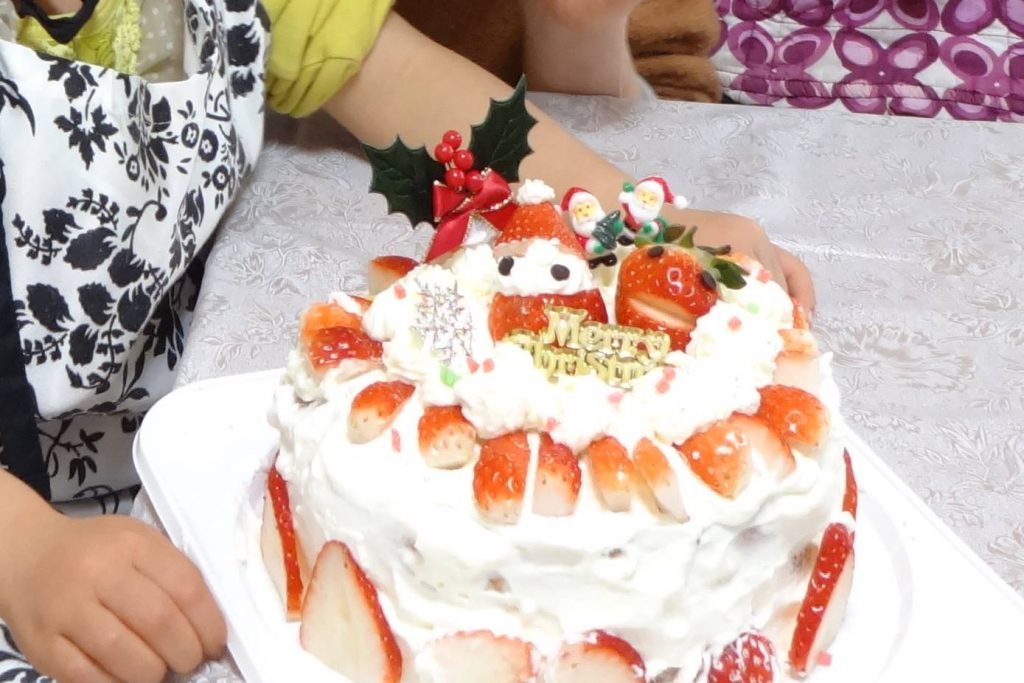 石田屋のクリスマスケーキ作り