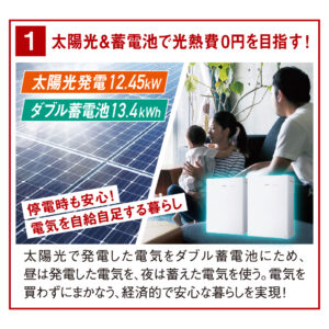 太陽光＆蓄電池で光熱費0円を目指す！