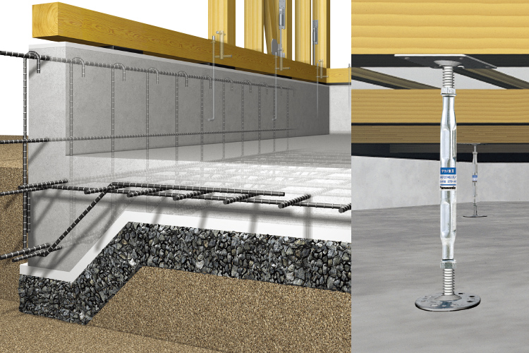 強い住まいを支える、確かな基礎画像
