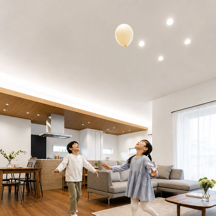 天井高2.7m